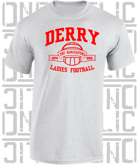 Ladies (Gaelic) Football T-Shirt  - Adult - All Counties Available