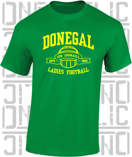 Ladies (Gaelic) Football T-Shirt - Adult - All Counties Available