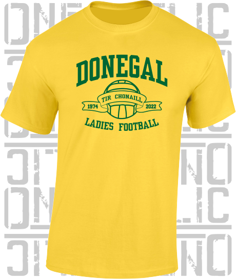 Ladies (Gaelic) Football T-Shirt  - Adult - All Counties Available