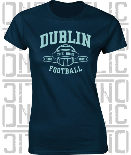 Football - Gaelic - Ladies Skinny-Fit T-Shirt - Dublin