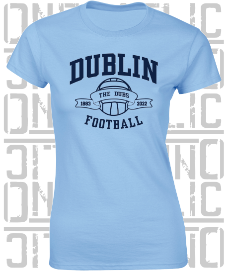 Football - Gaelic - Ladies Skinny-Fit T-Shirt - Dublin