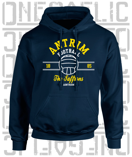 Gaelic Football Hoodie - Adult - Antrim