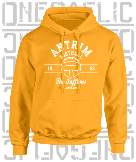 Gaelic Football Hoodie - Adult - Antrim