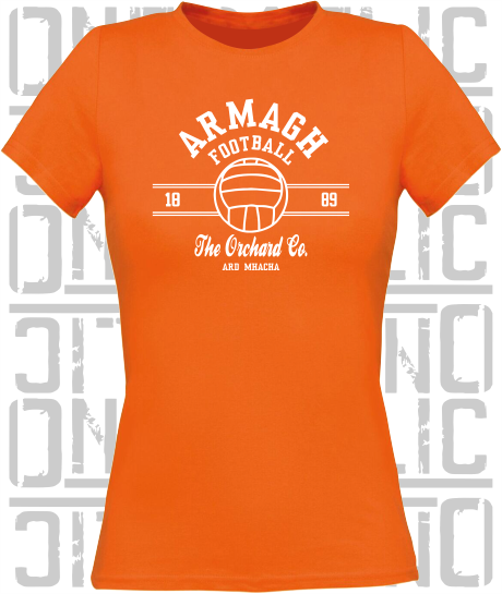 Gaelic Football - Ladies Skinny-Fit T-Shirt - Armagh