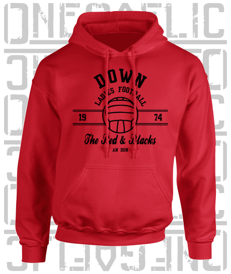 Ladies Gaelic Football LGF Hoodie - Adult - Down