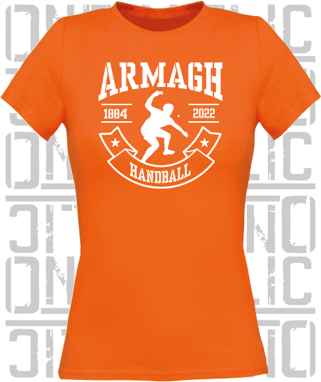 Handball Ladies Skinny-Fit T-Shirt - All Counties Available