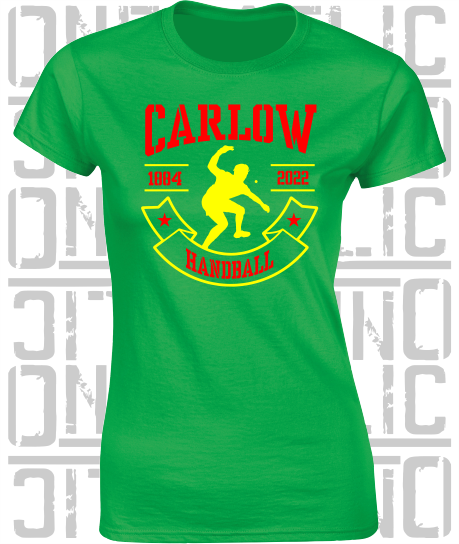 Handball Ladies Skinny-Fit T-Shirt - All Counties Available