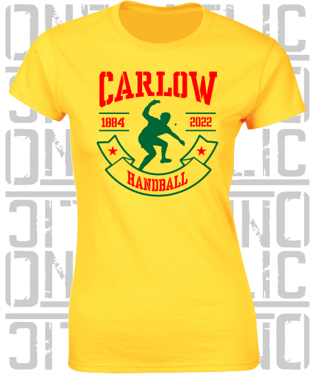 Handball Ladies Skinny-Fit T-Shirt - All Counties Available