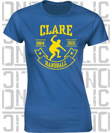 Handball Ladies Skinny-Fit T-Shirt - Clare