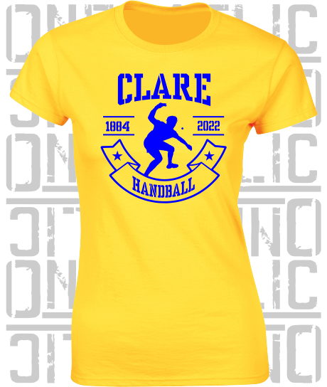 Handball Ladies Skinny-Fit T-Shirt - All Counties Available