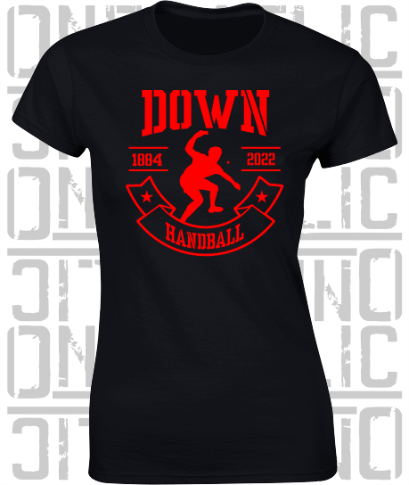 Handball Ladies Skinny-Fit T-Shirt - Down