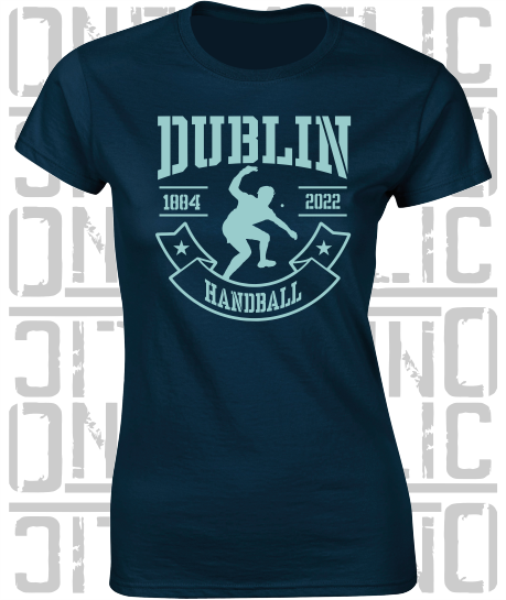 Handball Ladies Skinny-Fit T-Shirt - All Counties Available