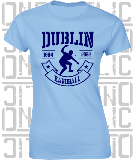 Handball Ladies Skinny-Fit T-Shirt - All Counties Available