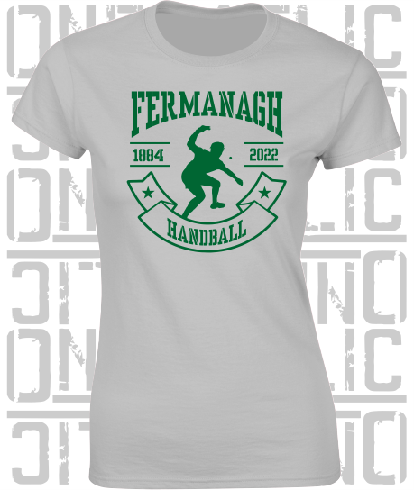 Handball Ladies Skinny-Fit T-Shirt - All Counties Available