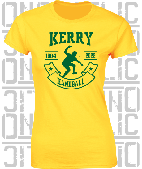 Handball Ladies Skinny-Fit T-Shirt - All Counties Available