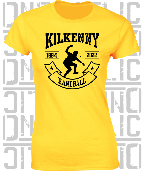 Handball Ladies Skinny-Fit T-Shirt - All Counties Available