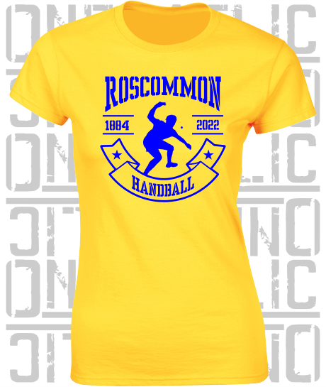 Handball Ladies Skinny-Fit T-Shirt - All Counties Available