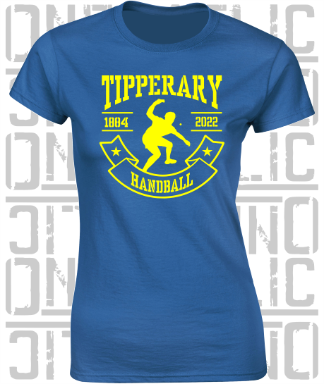 Handball Ladies Skinny-Fit T-Shirt - All Counties Available