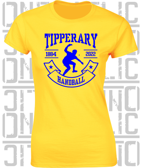 Handball Ladies Skinny-Fit T-Shirt - All Counties Available