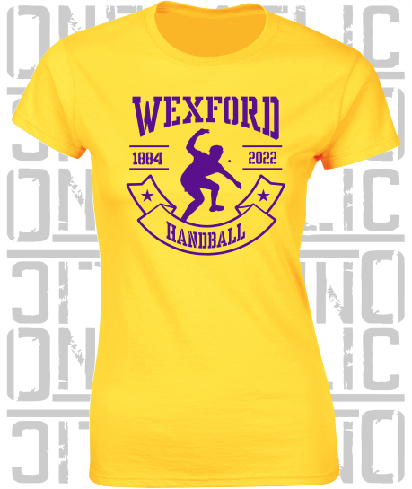 Handball Ladies Skinny-Fit T-Shirt - All Counties Available