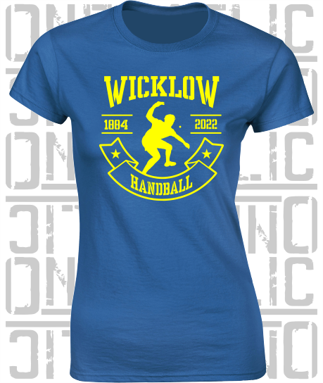 Handball Ladies Skinny-Fit T-Shirt - All Counties Available