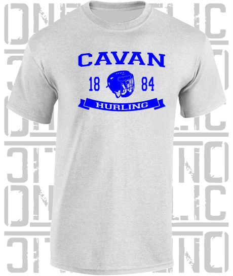 Hurling Helmet T-Shirt - Adult - Cavan