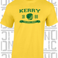 Hurling Helmet T-Shirt - Adult - Kerry