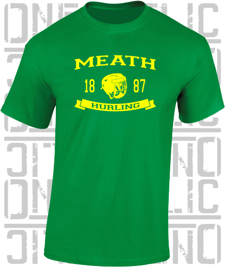 Hurling Helmet T-Shirt - Adult - All Counties Available