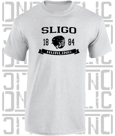 Hurling Helmet T-Shirt - Adult - Sligo