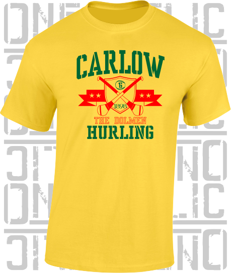 Crossed Hurls Hurling T-Shirt Adult