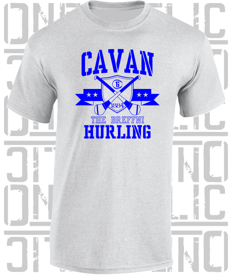 Crossed Hurls Hurling T-Shirt Adult