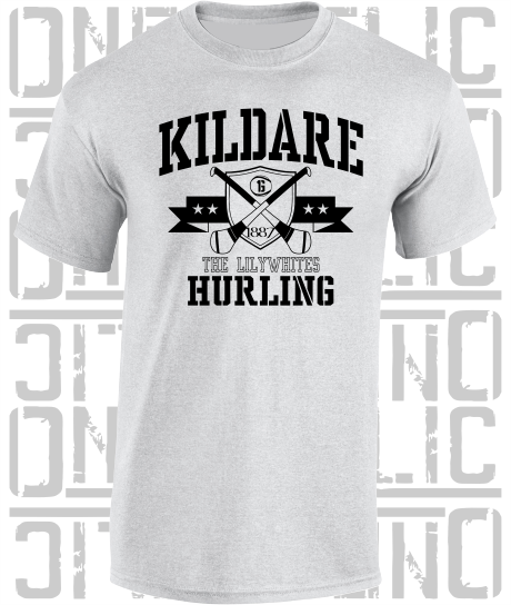 Crossed Hurls Hurling T-Shirt Adult - Kildare