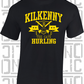 Crossed Hurls Hurling T-Shirt Adult - Kilkenny
