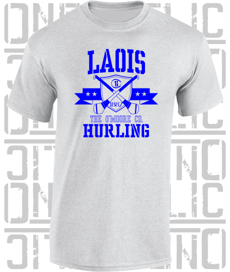 Crossed Hurls Hurling T-Shirt Adult