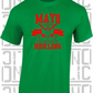 Crossed Hurls Hurling T-Shirt Adult - Mayo