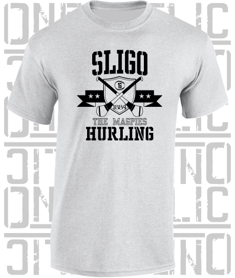 Crossed Hurls Hurling T-Shirt Adult