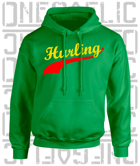 Hurling Swash Hoodie - Adult - Carlow