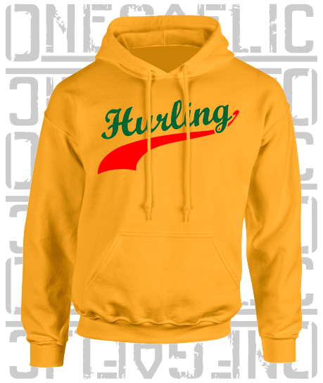Hurling Swash Hoodie - Adult - Carlow
