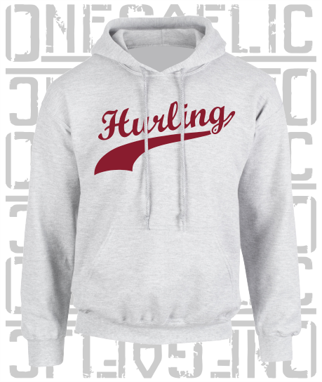 Hurling Swash Hoodie - Adult - Galway