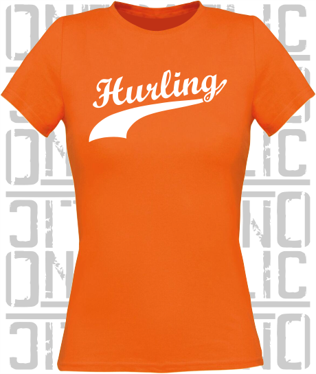Hurling Swash - Ladies Skinny-Fit T-Shirt - Armagh