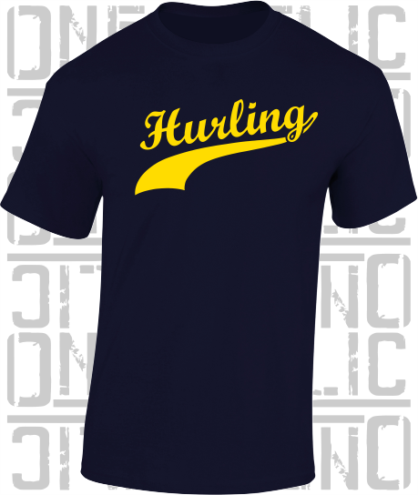 Hurling Swash T-Shirt - Adult - Antrim