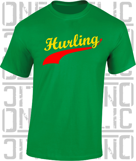 Hurling Swash T-Shirt - Adult - Carlow