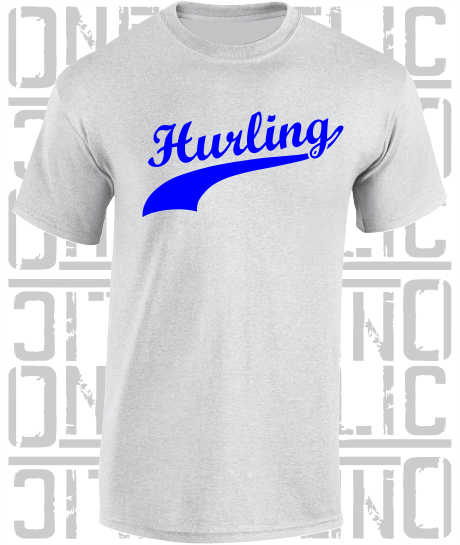 Hurling Swash T-Shirt - Adult - Laois