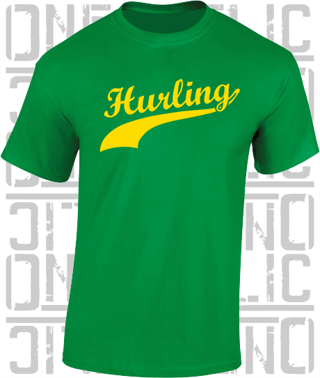 Hurling Swash T-Shirt - Adult - Kerry