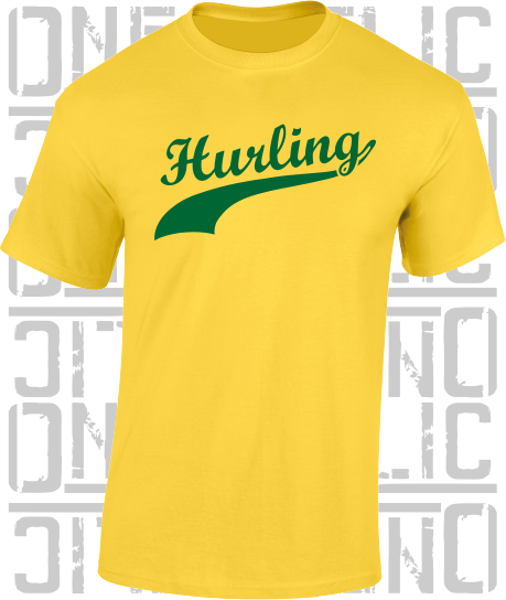 Hurling Swash T-Shirt - Adult - Leitrim