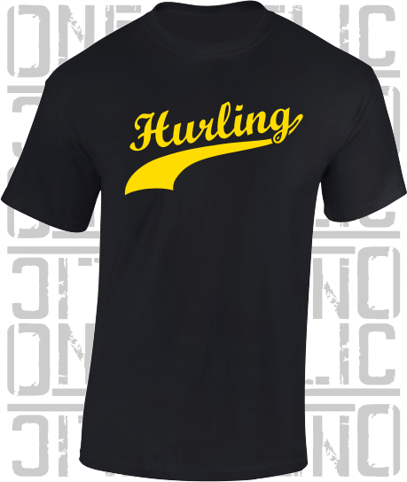 Hurling Swash T-Shirt - Adult - Kilkenny