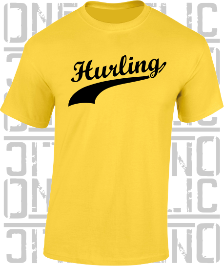 Hurling Swash T-Shirt - Adult - Kilkenny