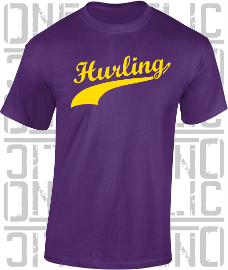 Hurling Swash T-Shirt - Adult - Wexford