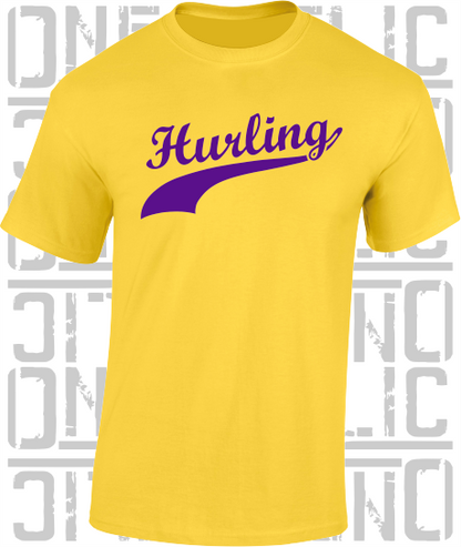 Hurling Swash T-Shirt - Adult - Wexford