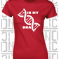 In My DNA Hurling / Camogie Ladies Skinny-Fit T-Shirt - Tyrone